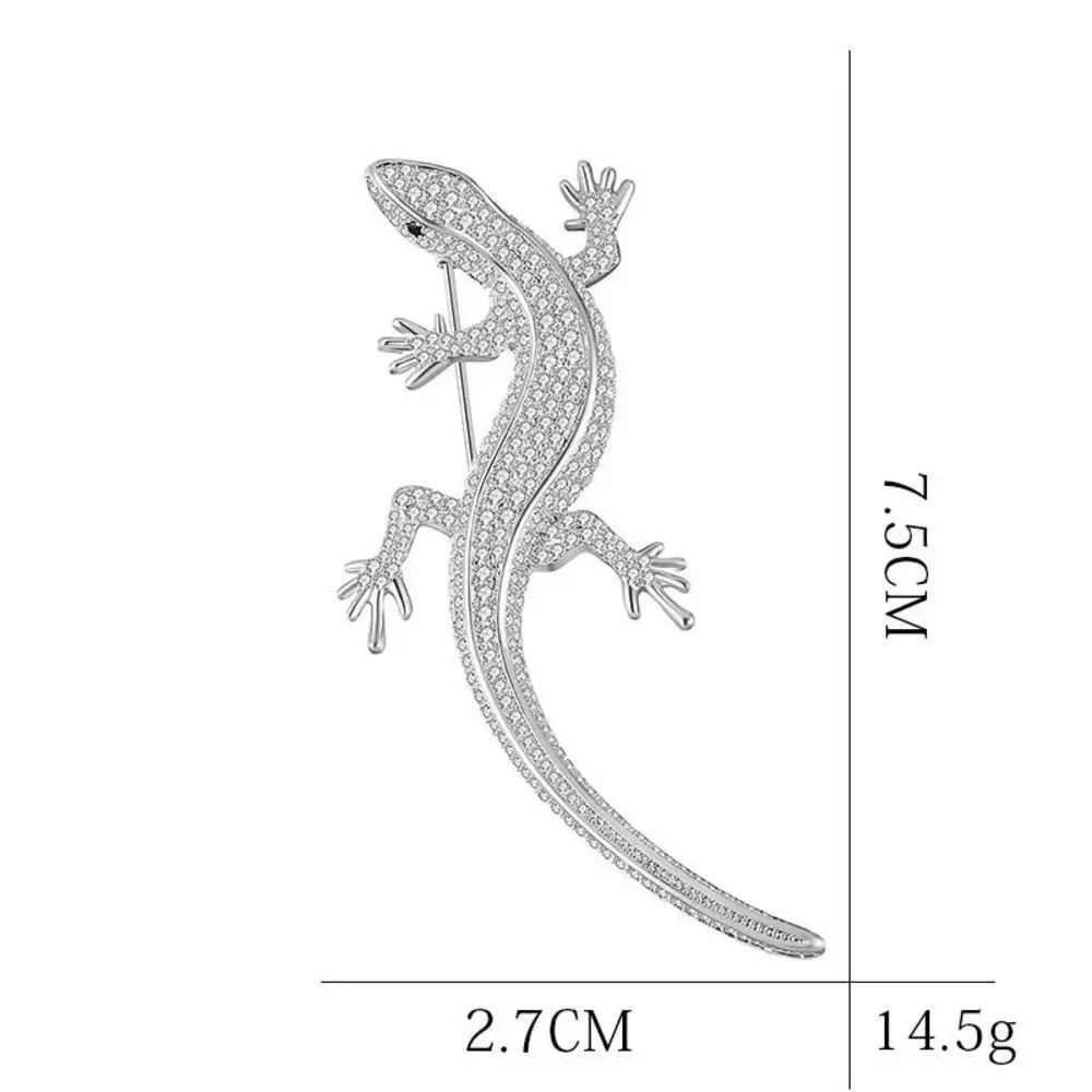 VQ Lizard Brooch - Picture 2 of 6